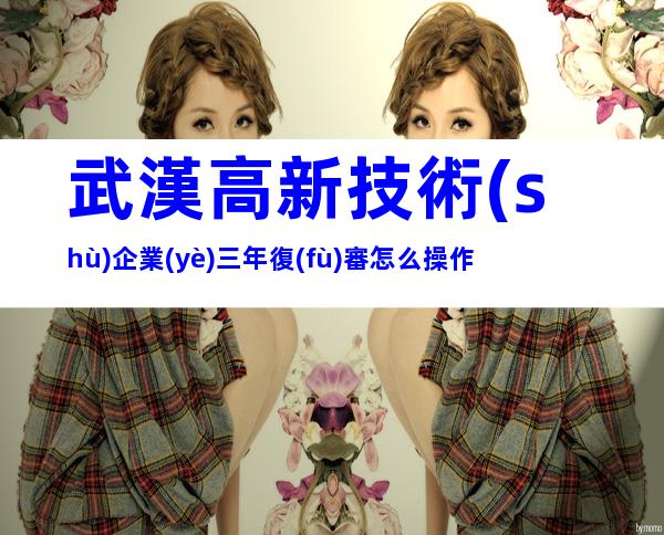 武漢高新技術(shù)企業(yè)三年復(fù)審怎么操作